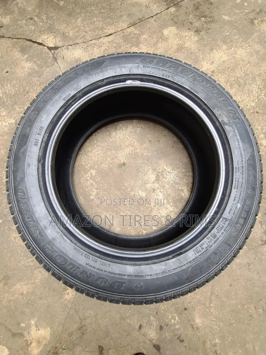 215/60 R17 Dunlop Tyres 96h Grandtrek S.T20