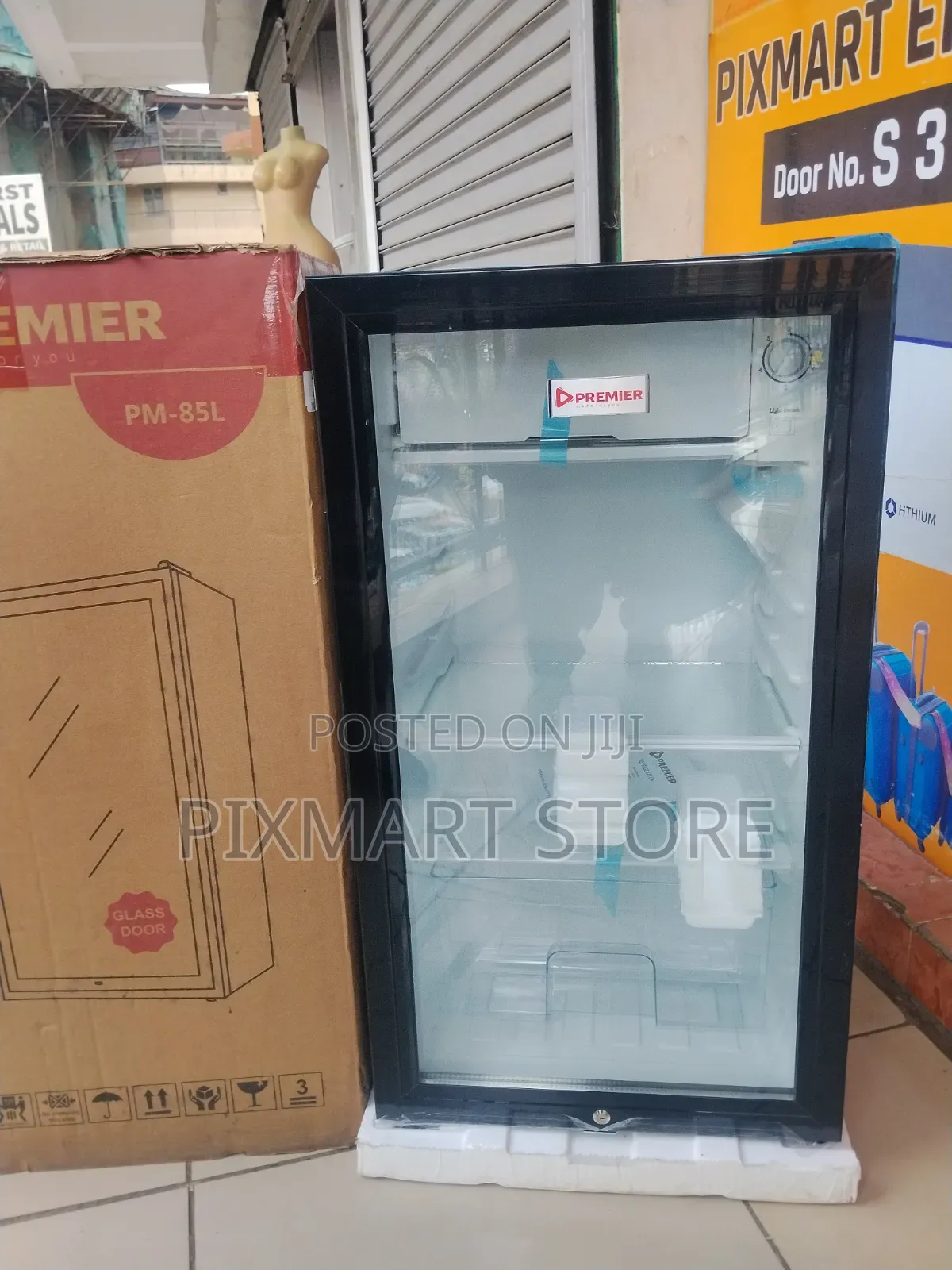 Premier 85 Litres Showcase Fridge Available