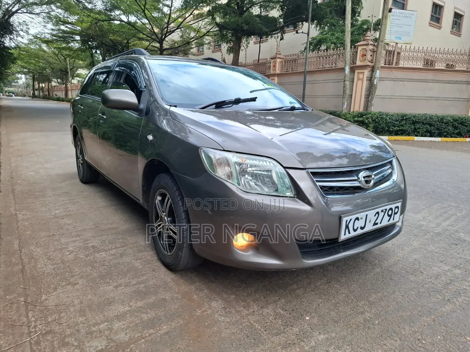 Toyota Corolla Fielder 2010 Silver