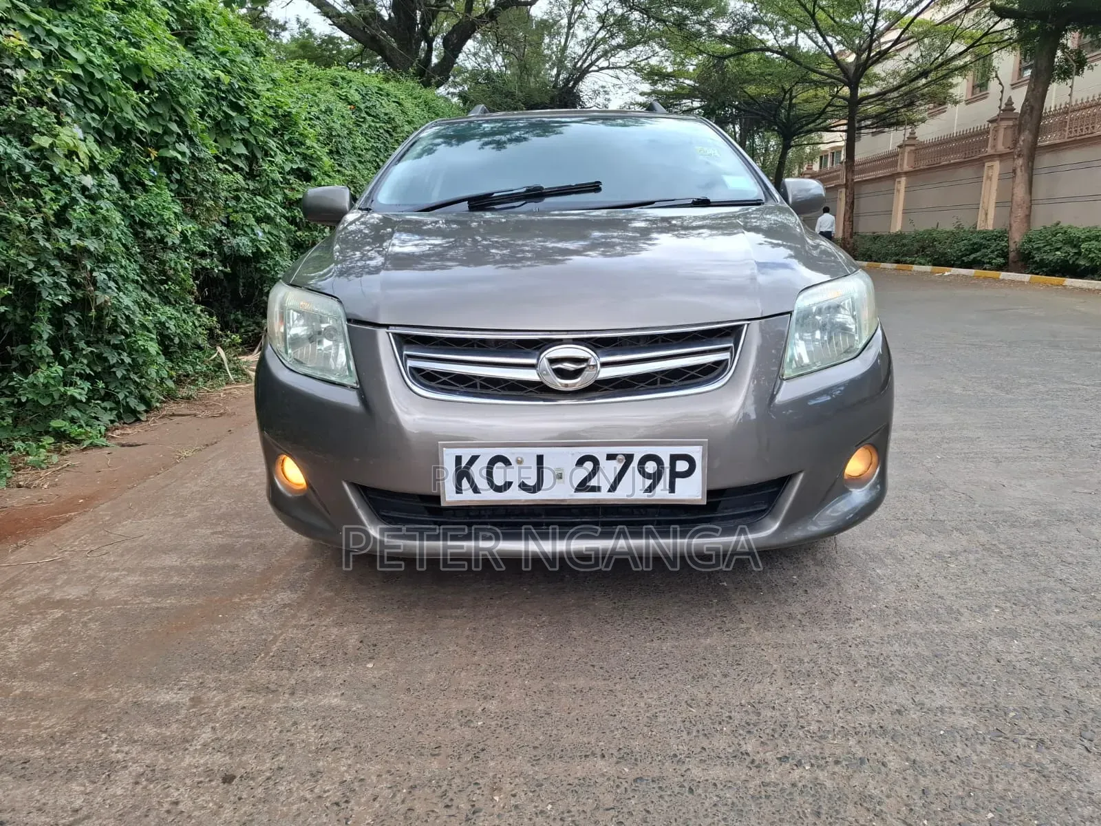 Toyota Corolla Fielder 2010 Silver