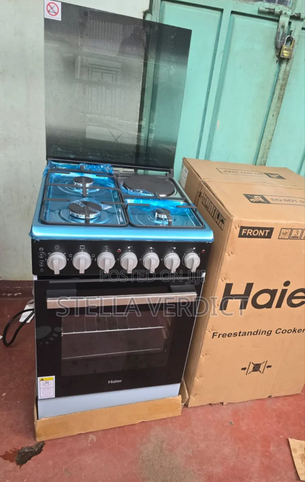 Haier 50*60 3gas + 1electric Cooker With Electric Oven