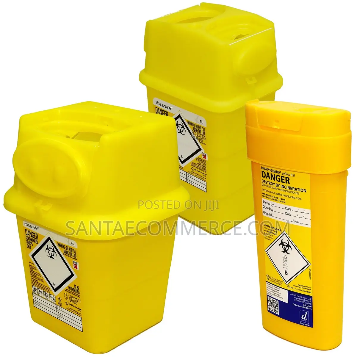 Yellow Safety Box 5 Litres