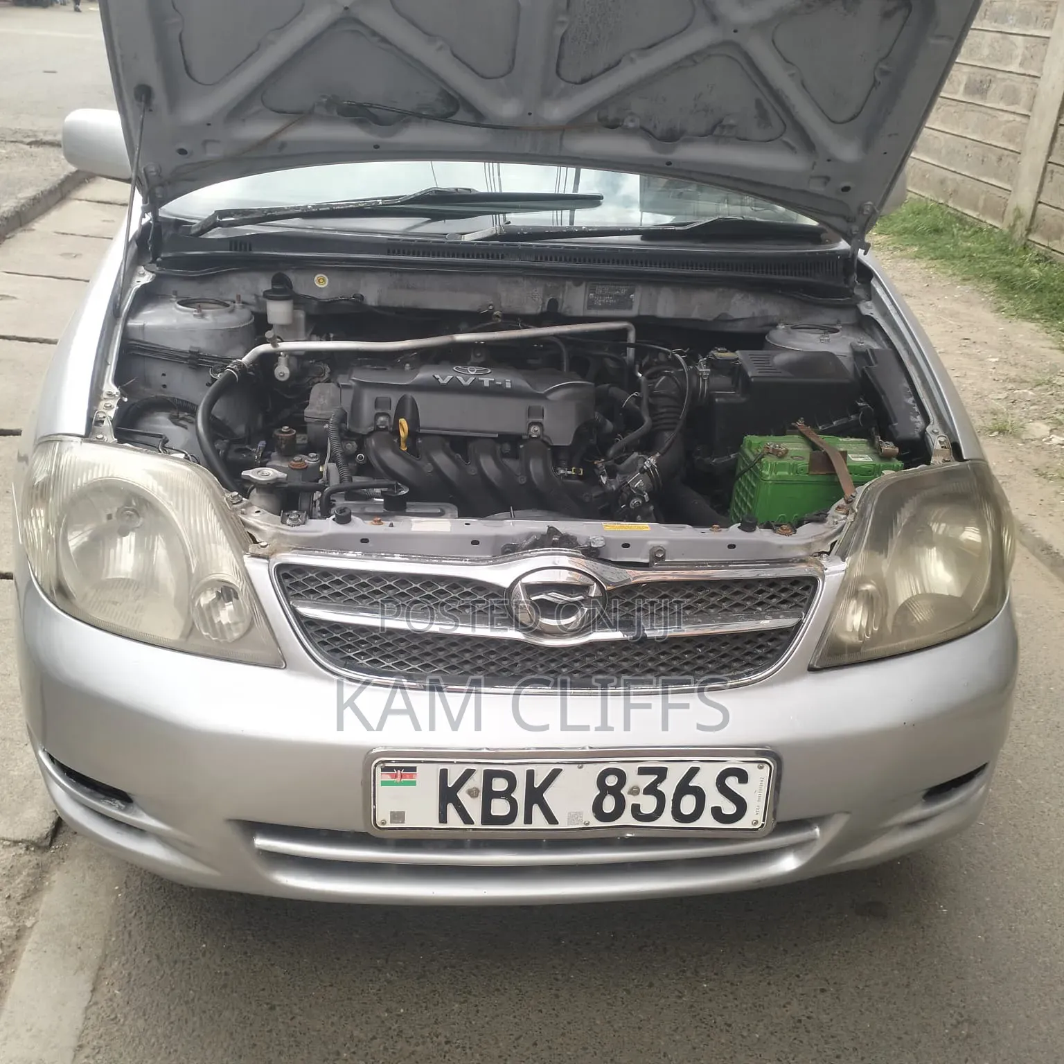 Toyota Corolla Fielder 2005 Silver