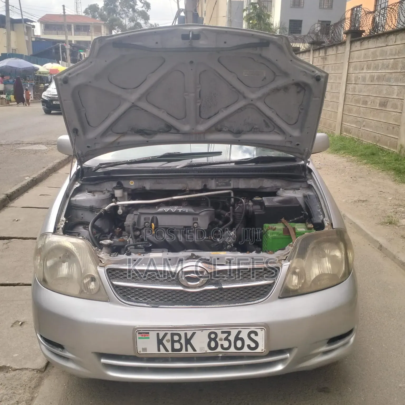 Toyota Corolla Fielder 2005 Silver