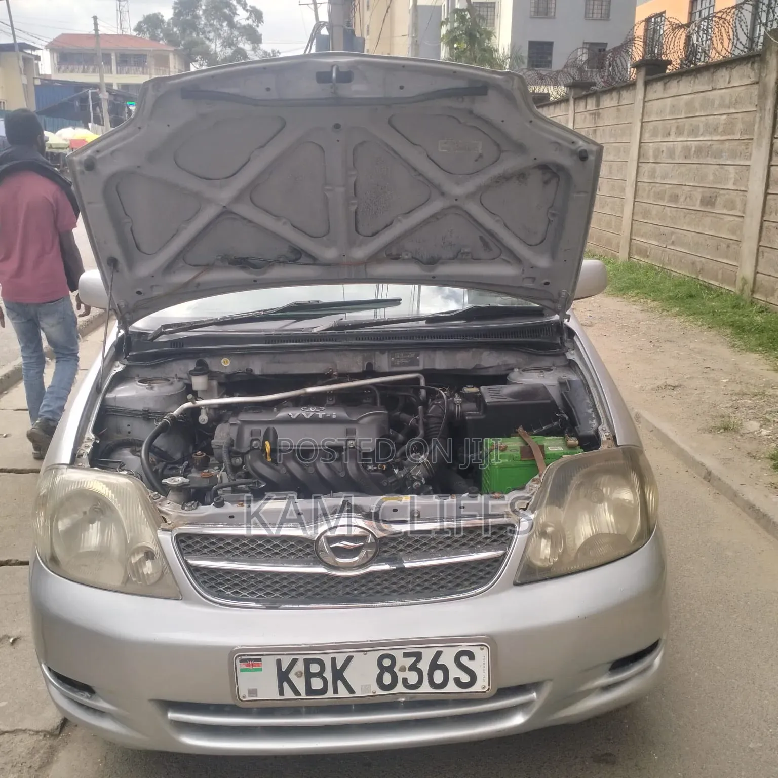 Toyota Corolla Fielder 2005 Silver