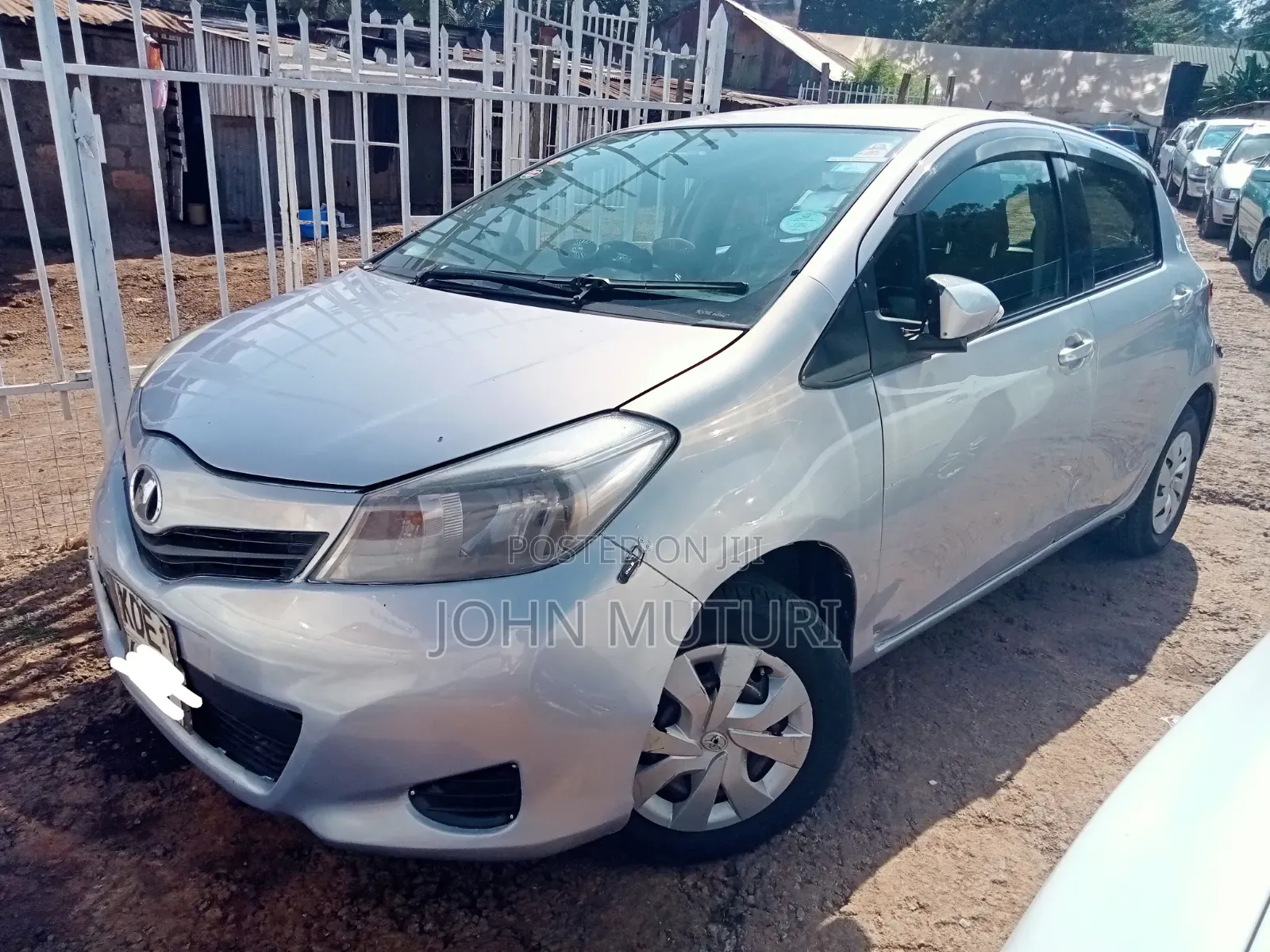 Toyota Vitz 2013 Gray