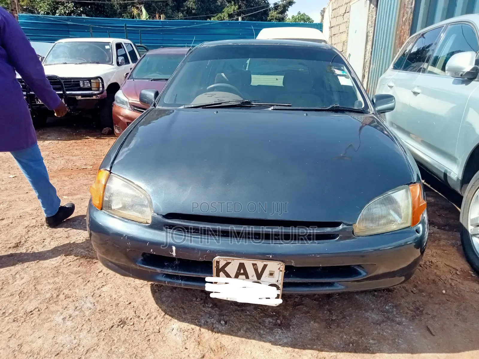 Toyota Starlet 1996 Blue