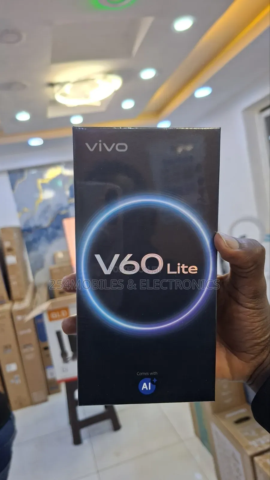 New Vivo V60 Lite 4G 256 GB Black