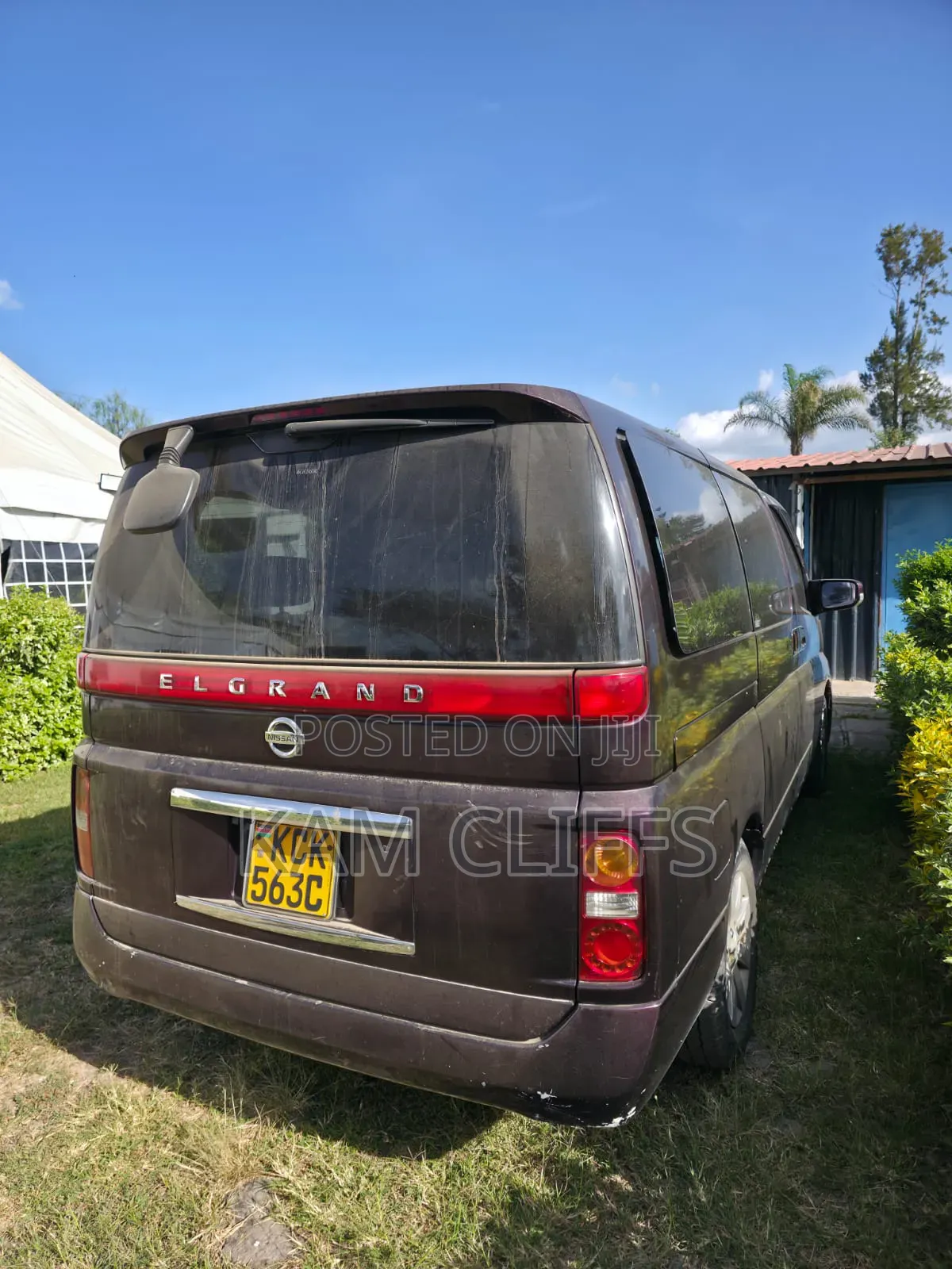 Nissan Elgrand 2010 Burgundy