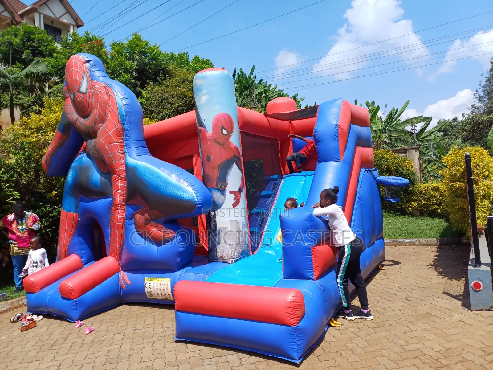 Spiderman Bouncing Castles For Hire