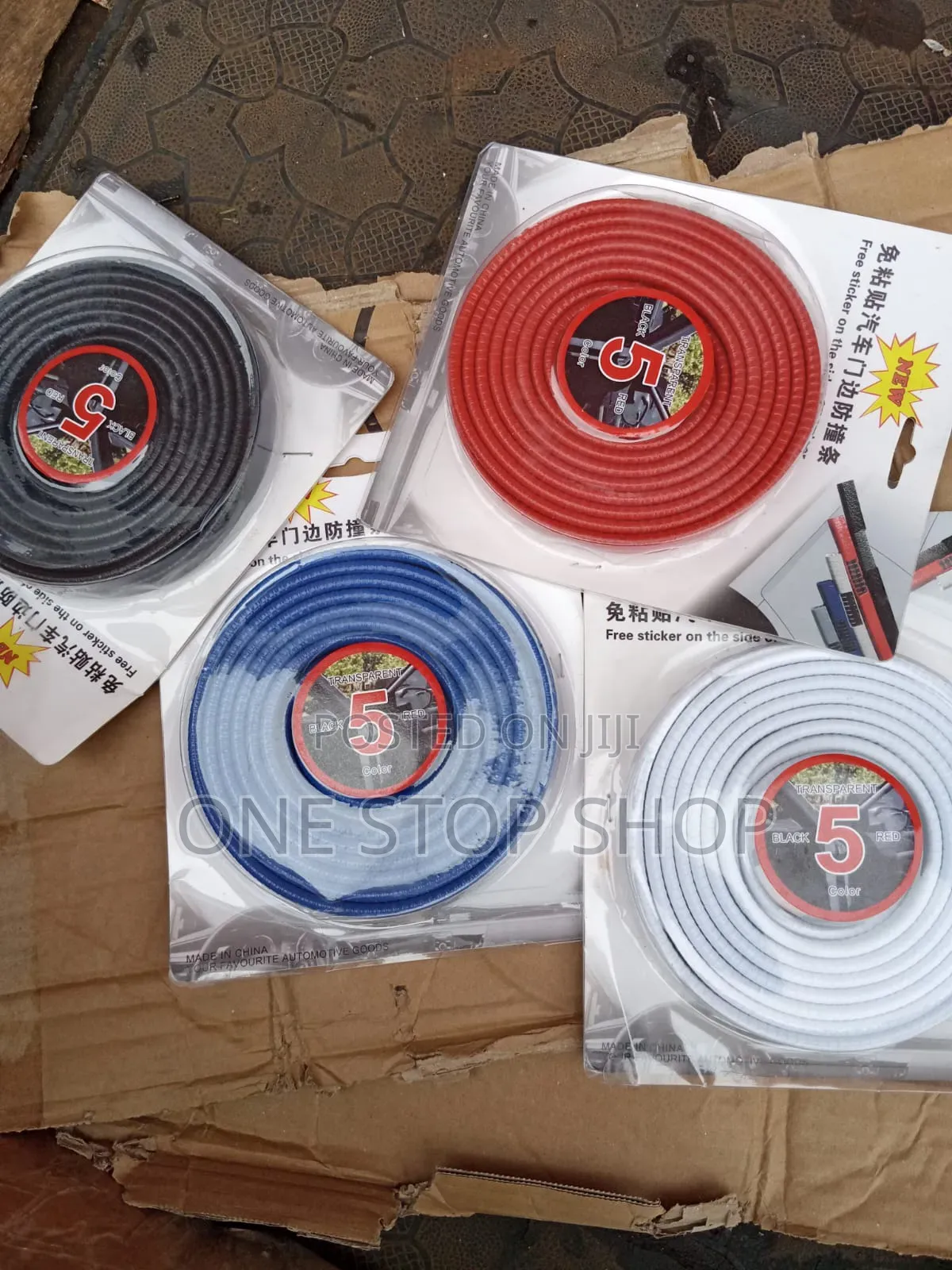 5"Meter Roll Universal Rubber Car Edge Guard Prevent Door From Scratch