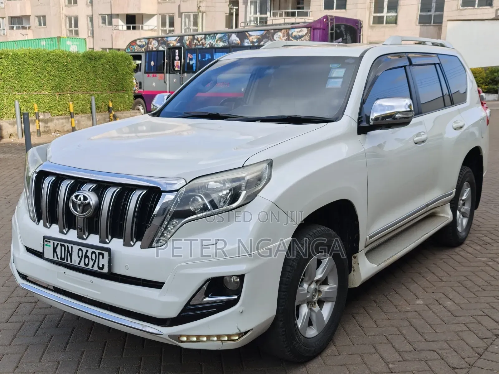 Toyota Land Cruiser Prado 2015 White