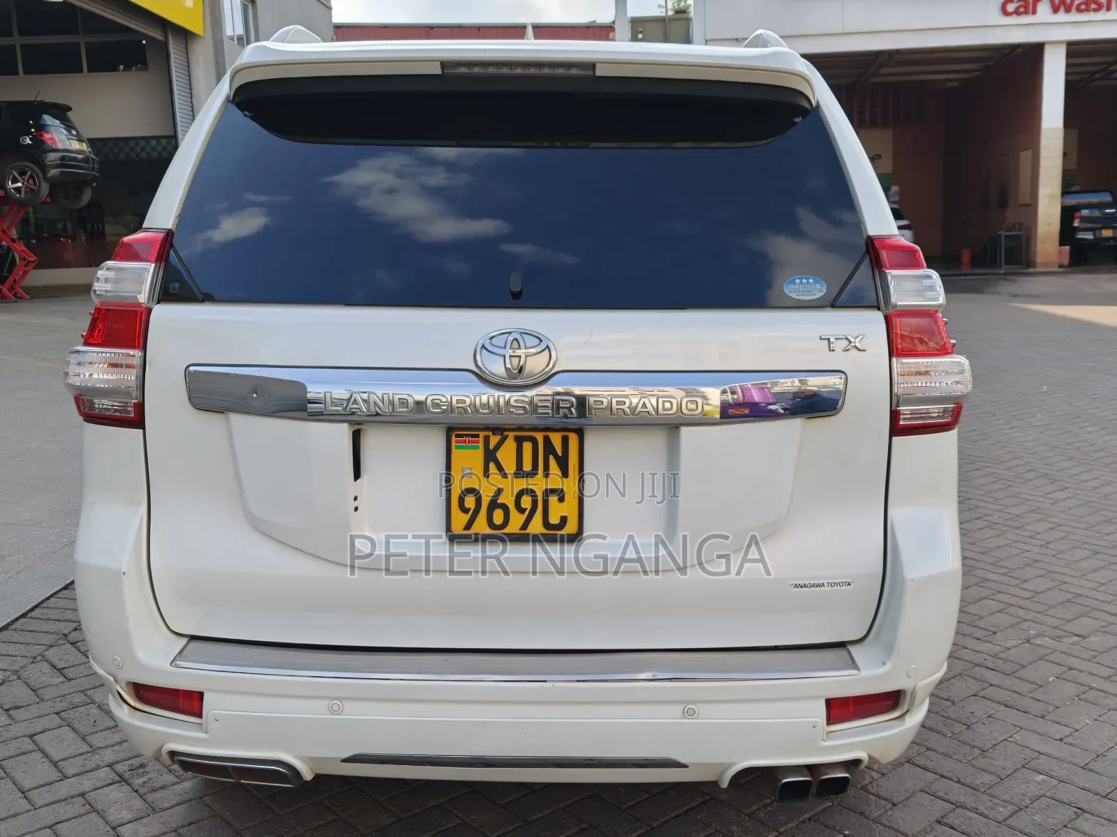 Toyota Land Cruiser Prado 2015 White