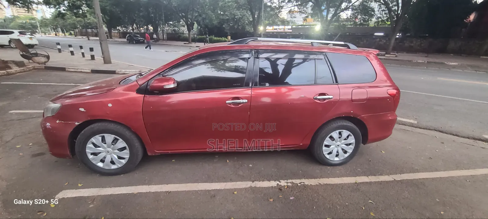 Toyota Corolla Fielder 2007 Red