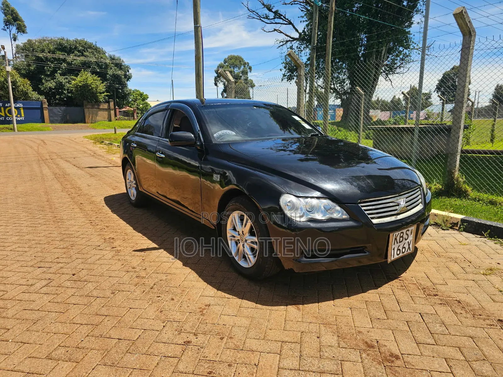 Toyota Mark X 2008 Black