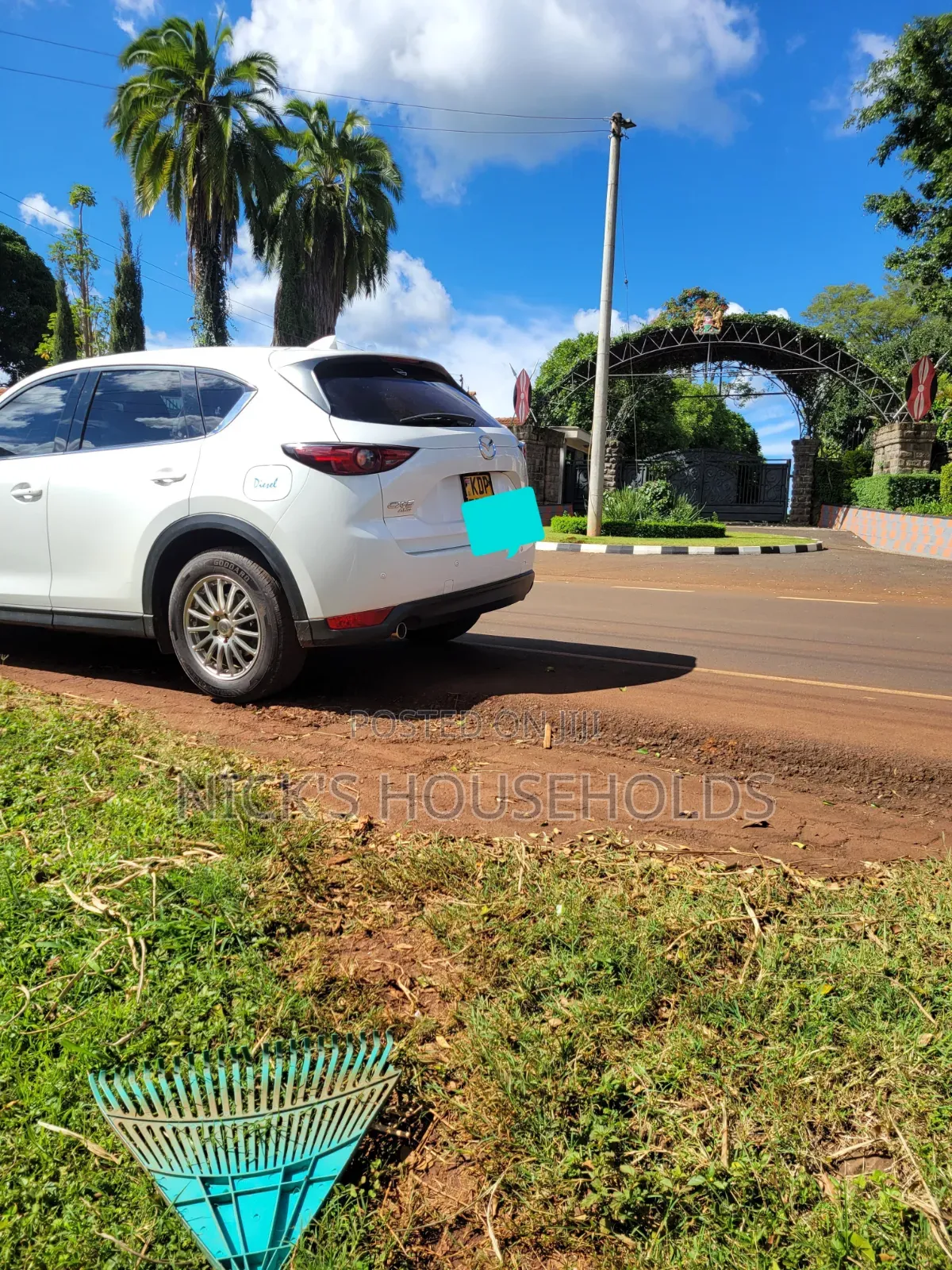 White Mazda Cx5 For Rental Or Self Drive