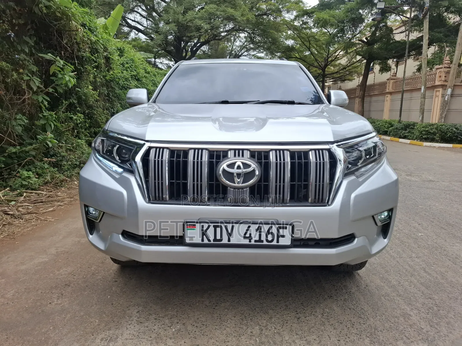 Toyota Land Cruiser Prado 3.0 TD 2010 Silver