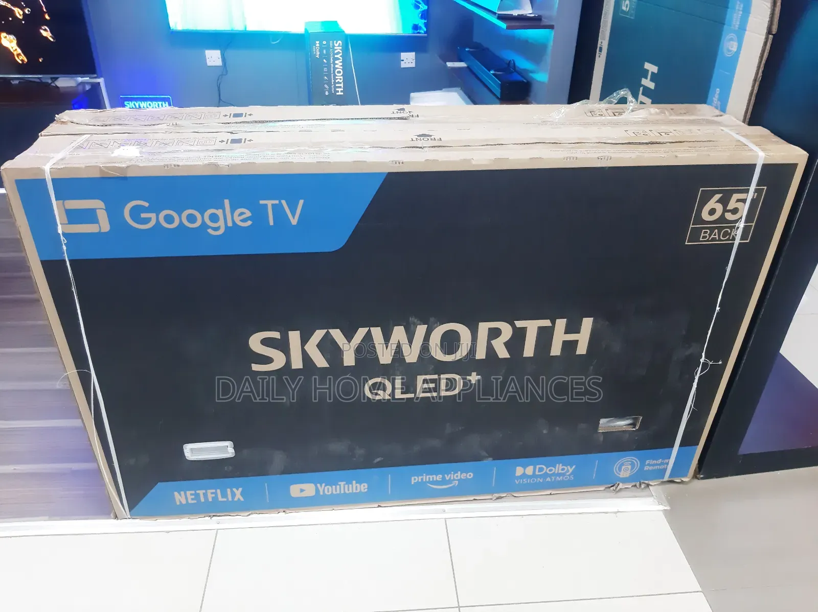 Skyworth 65" Uhd Qled Google Tv