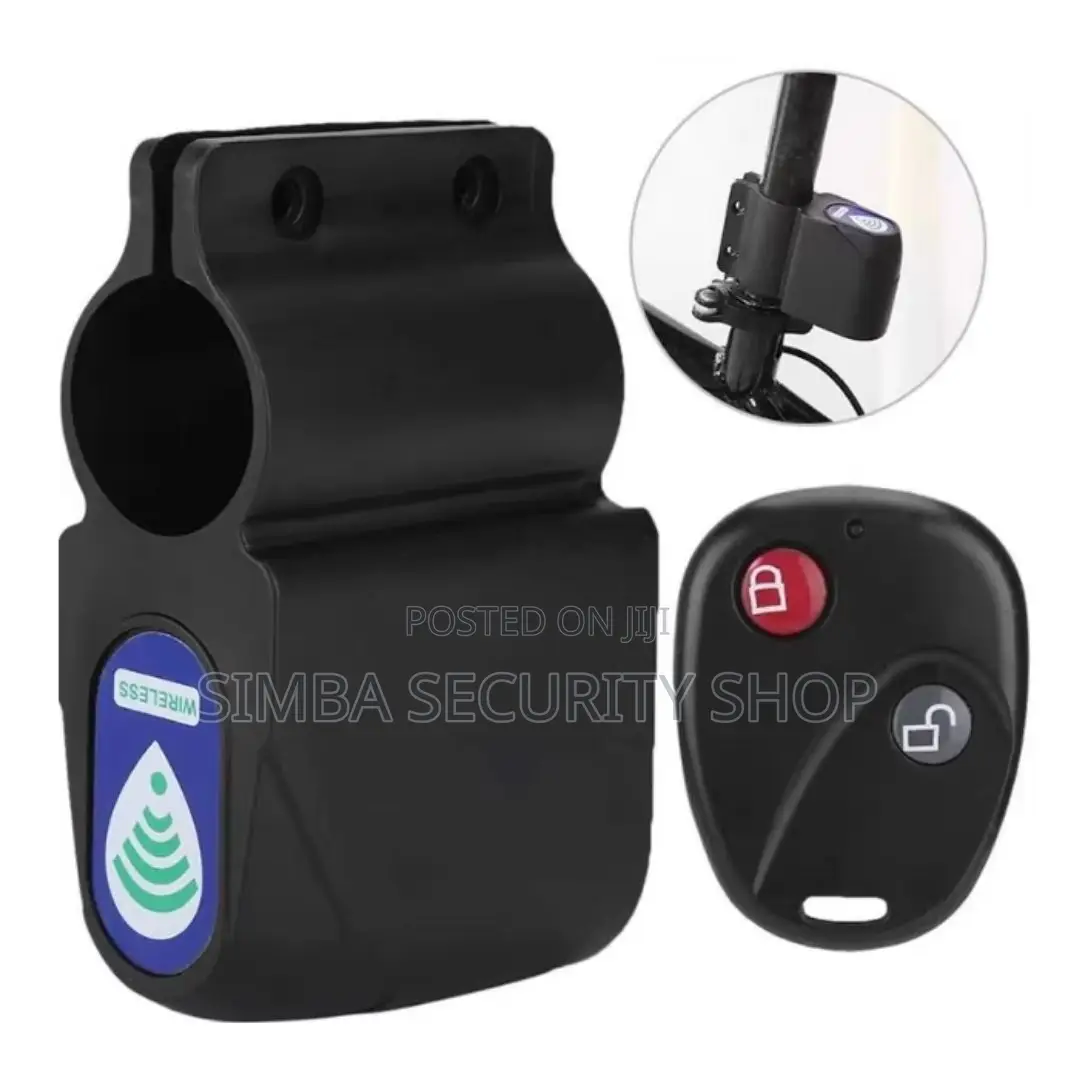 Smart Wireless Bike Alarm Lock Anti-theft Vibration Sensor Bicycle