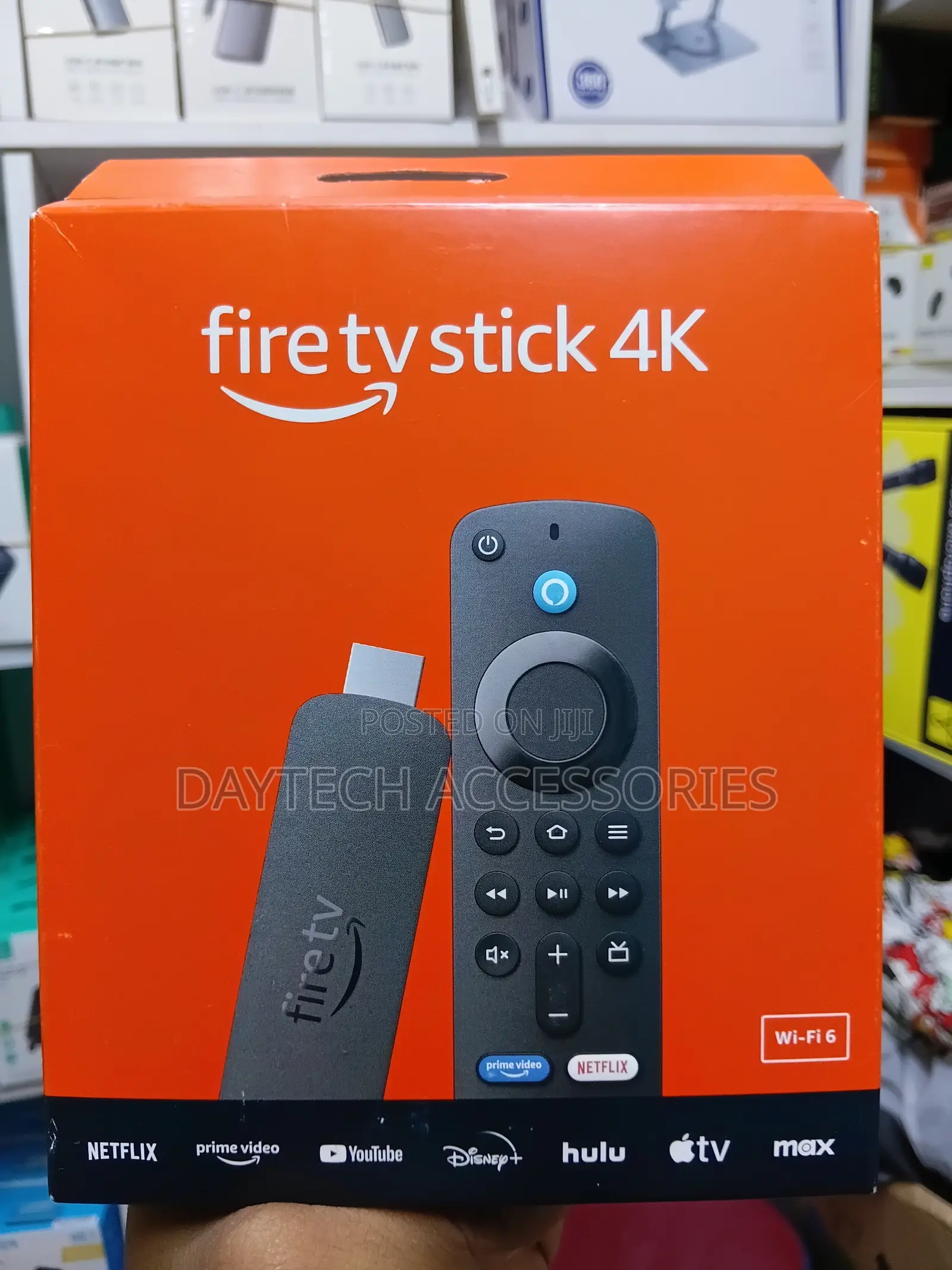 Amazon Fire Tv Stick HDR Streaming Media Player Alexa Remote Wi-Fi6