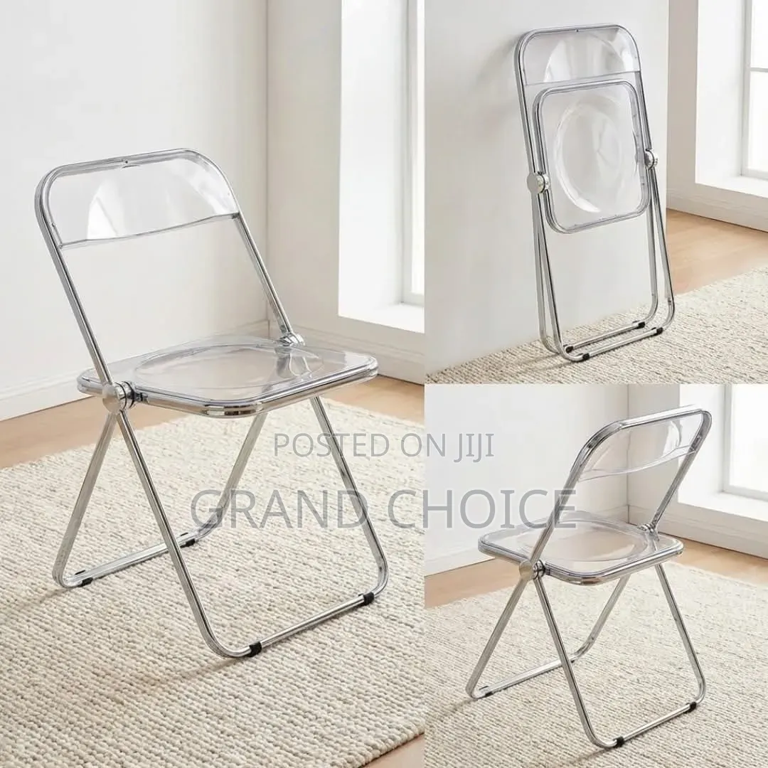 Transparent Foldable Chair