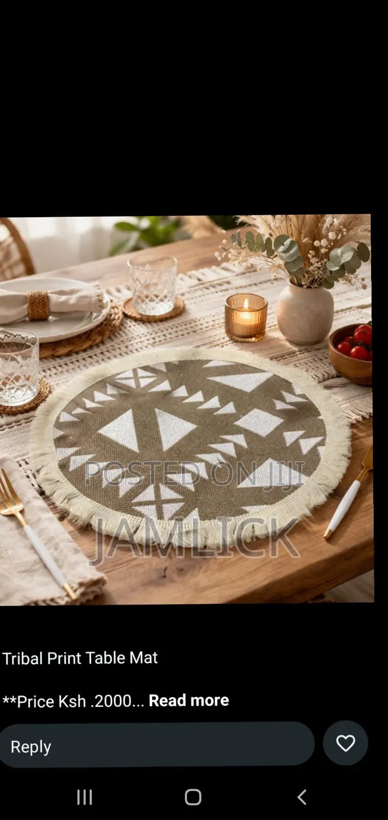 6pcs Unique Double-Sided Table Mats
- Rb