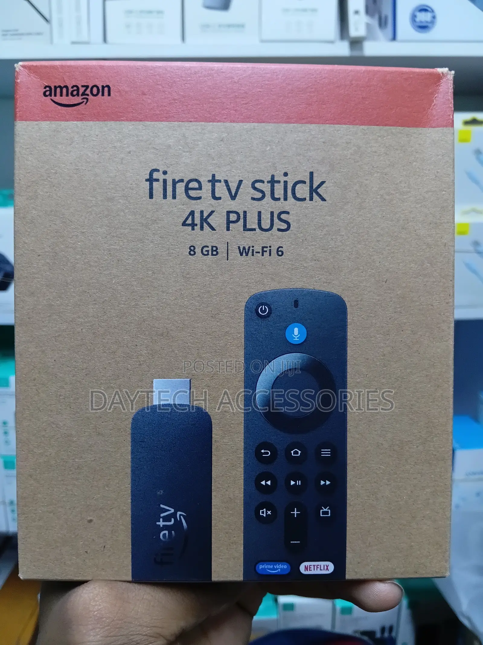 Amazon Fire Tv Stick - Plus - 8 Gb Wi-Fi 6 - Alexa Voice Remote