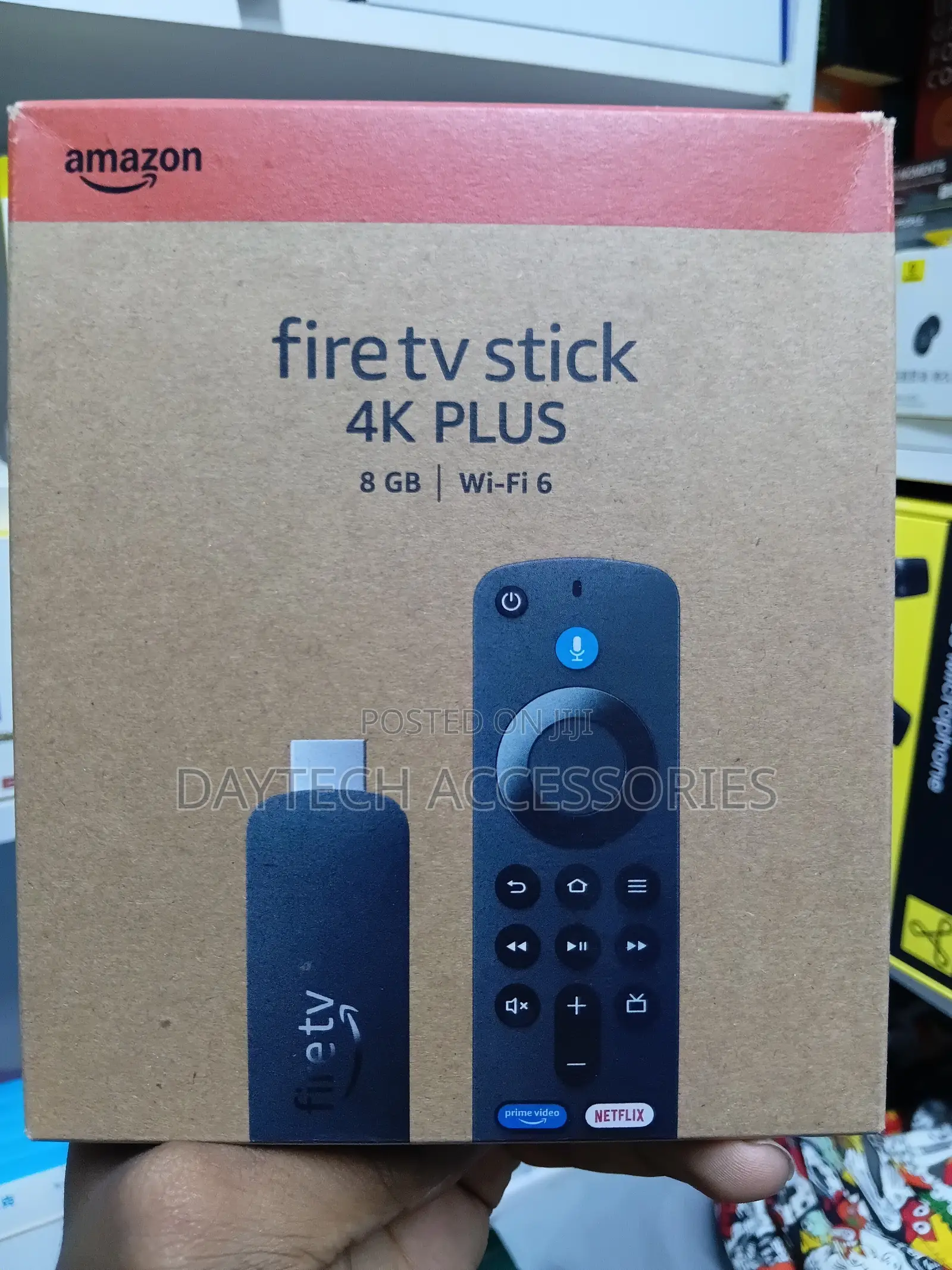 Amazon Fire Tv Stick - Plus - 8 Gb Wi-Fi 6 - Alexa Voice Remote