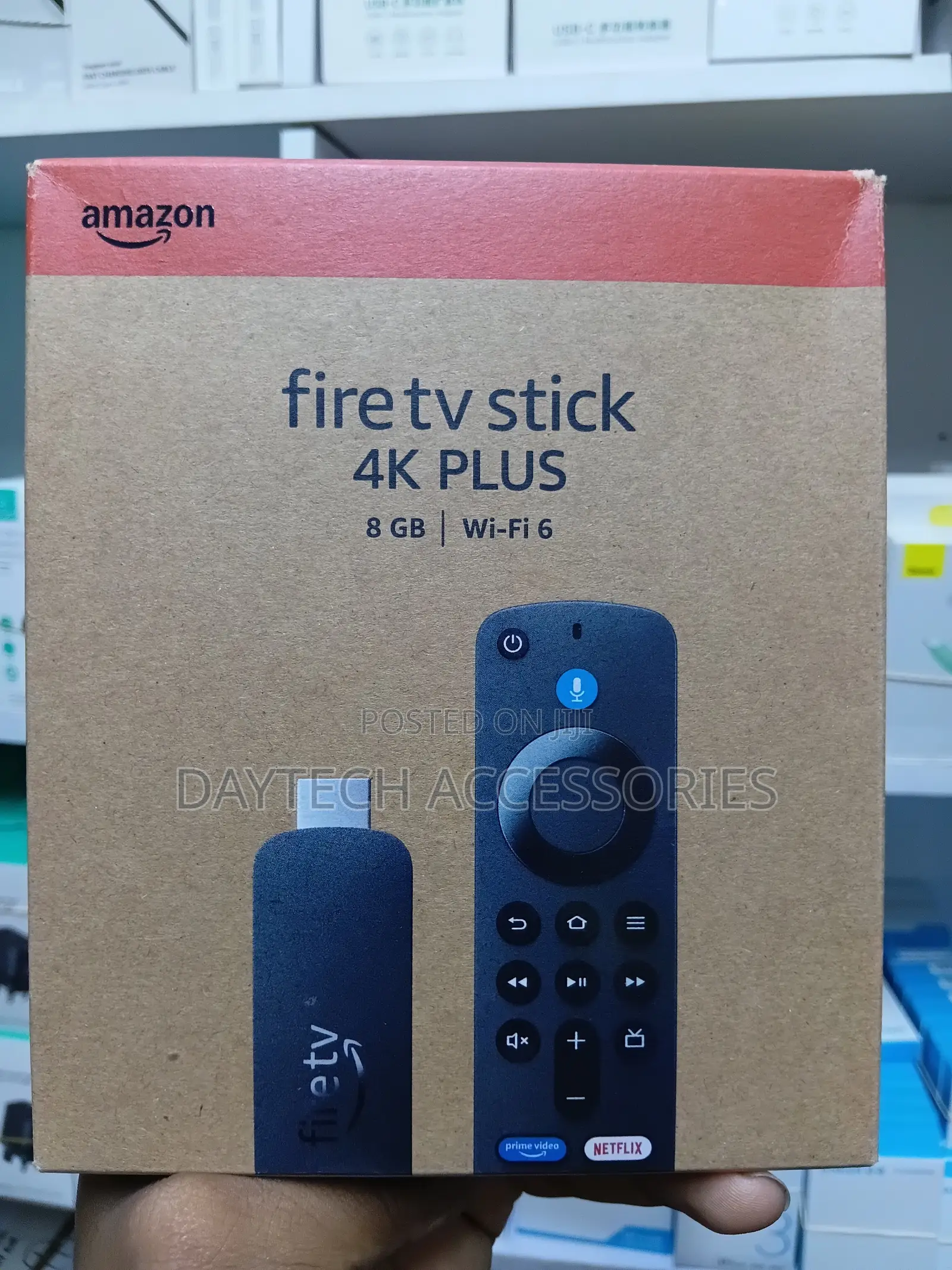 Fire Tv Stick Plus Android Tv Stick 8g Wifi 6 - Black