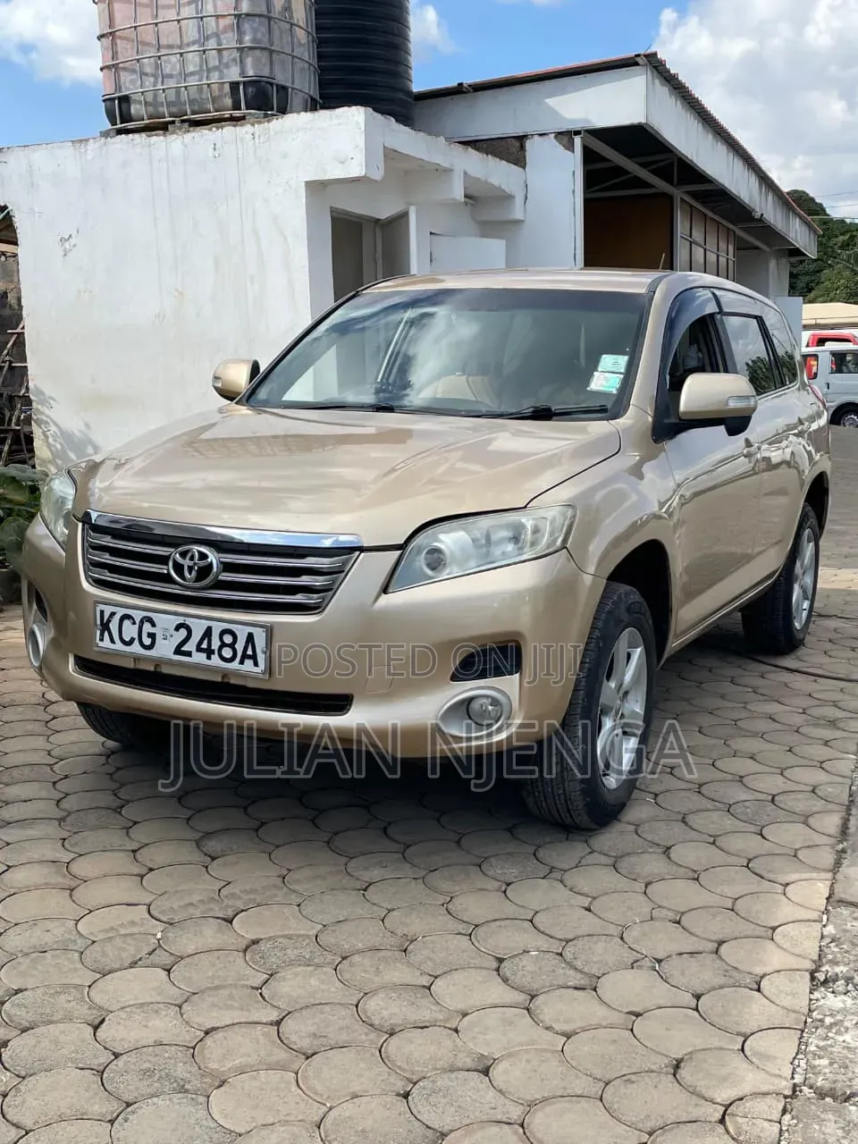 Toyota Vanguard 2007 Gold