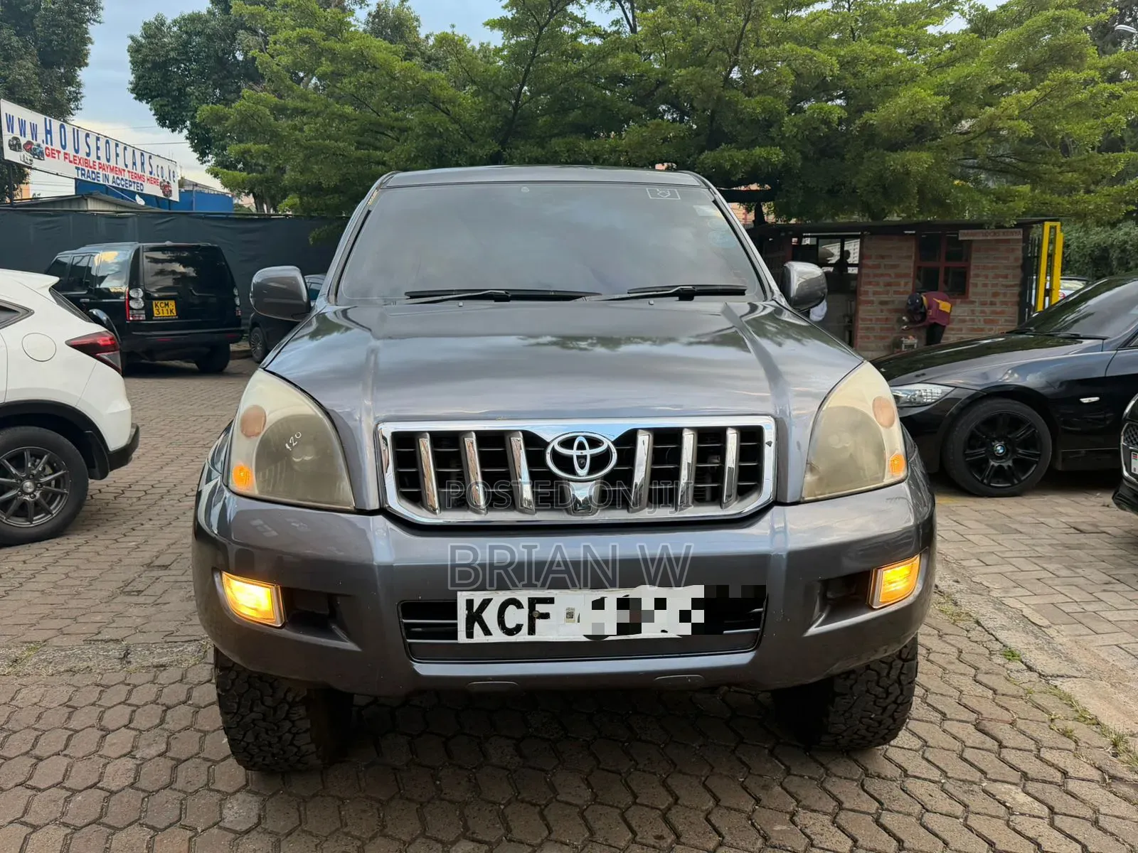 Toyota Land Cruiser Prado 2008 Gray