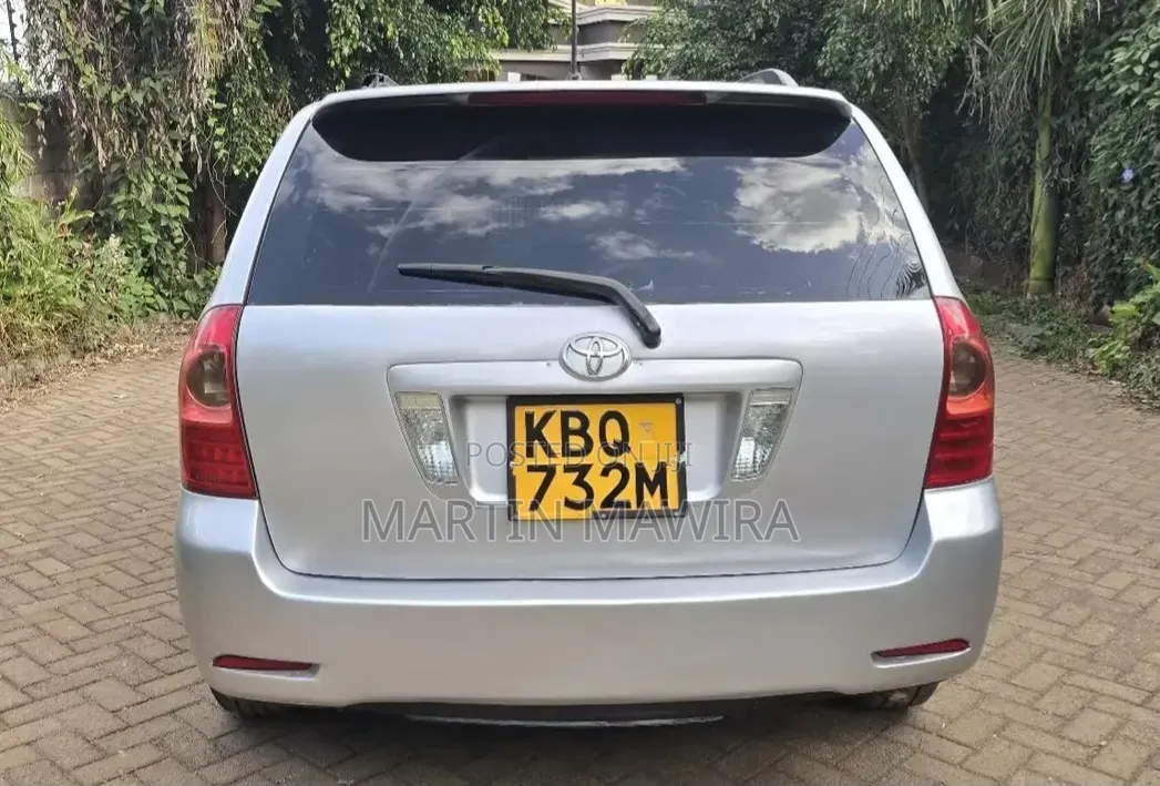 Toyota Corolla Fielder 2005 Silver