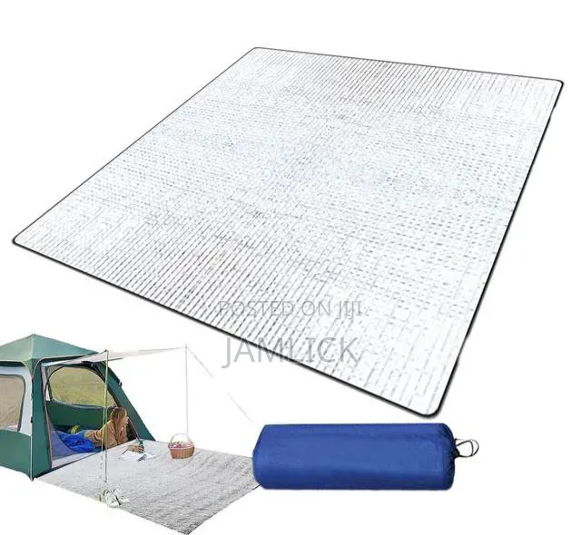 Reflective Groundsheet Sleeping Pad – Waterproof Outdoor Mat - Sh