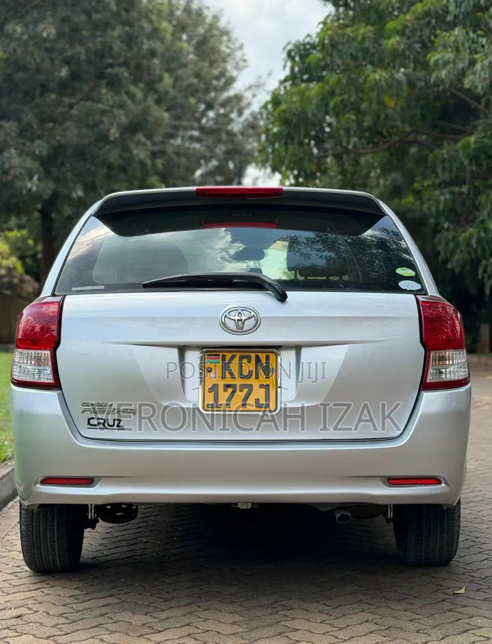 Toyota Corolla Fielder 2012 Silver