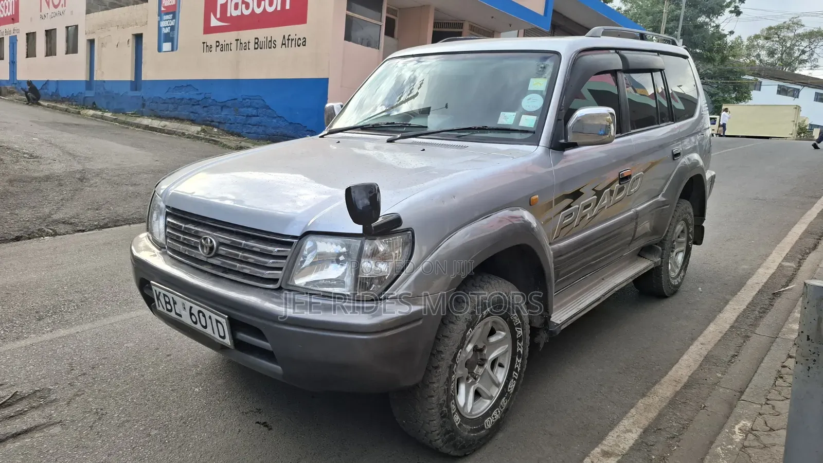 Toyota Land Cruiser Prado 2002 Silver