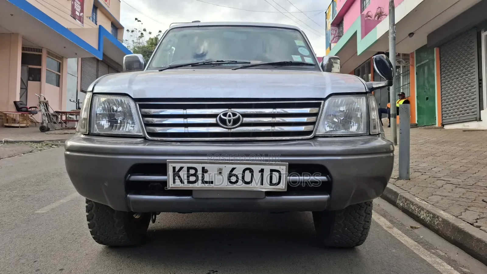 Toyota Land Cruiser Prado 2002 Silver