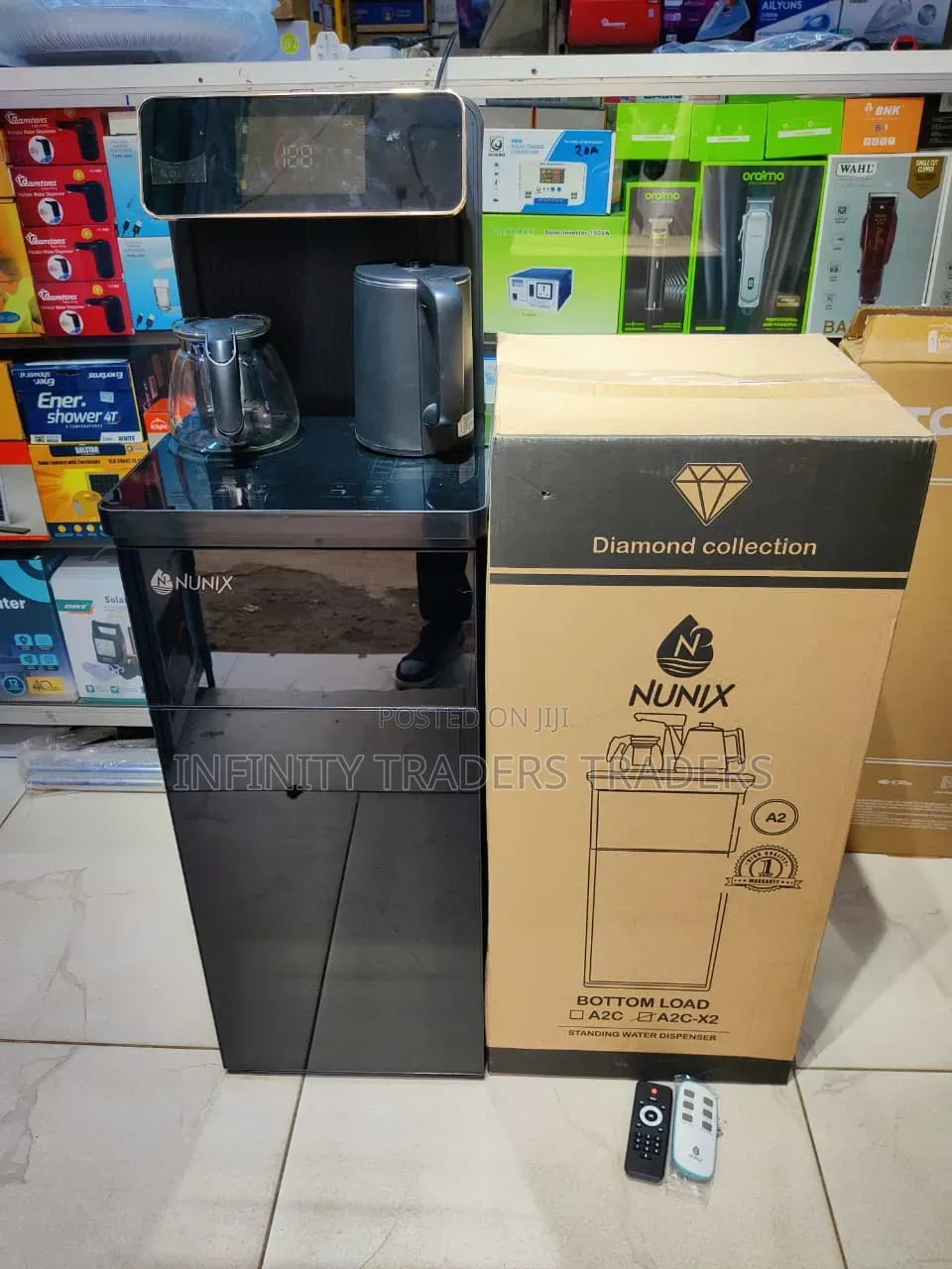 *Nunix Dispenser A2c X2 Hot and Cold With Audio(Radio Bluetooth)