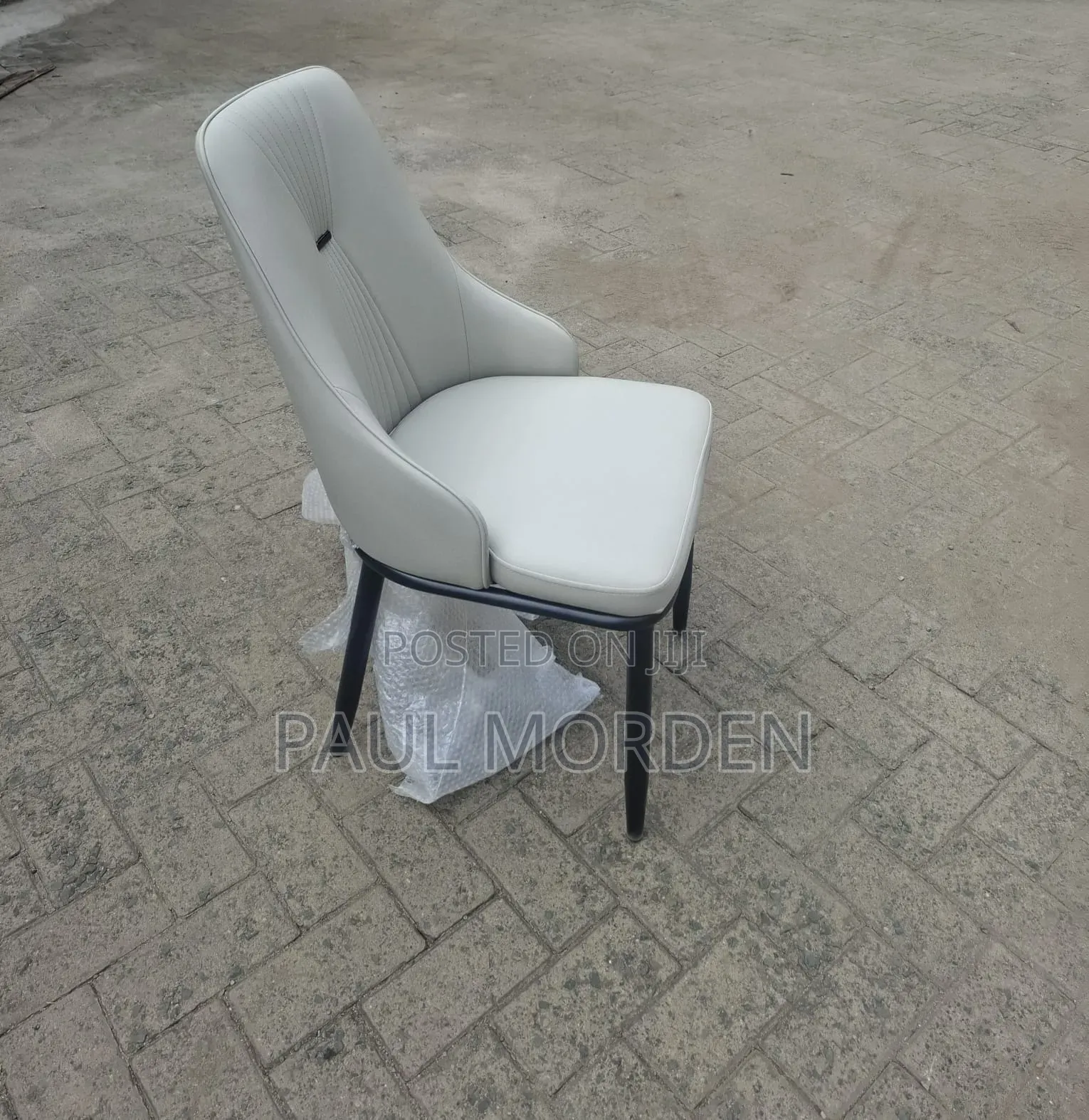 Restocked Leather Seats Dining Chairs