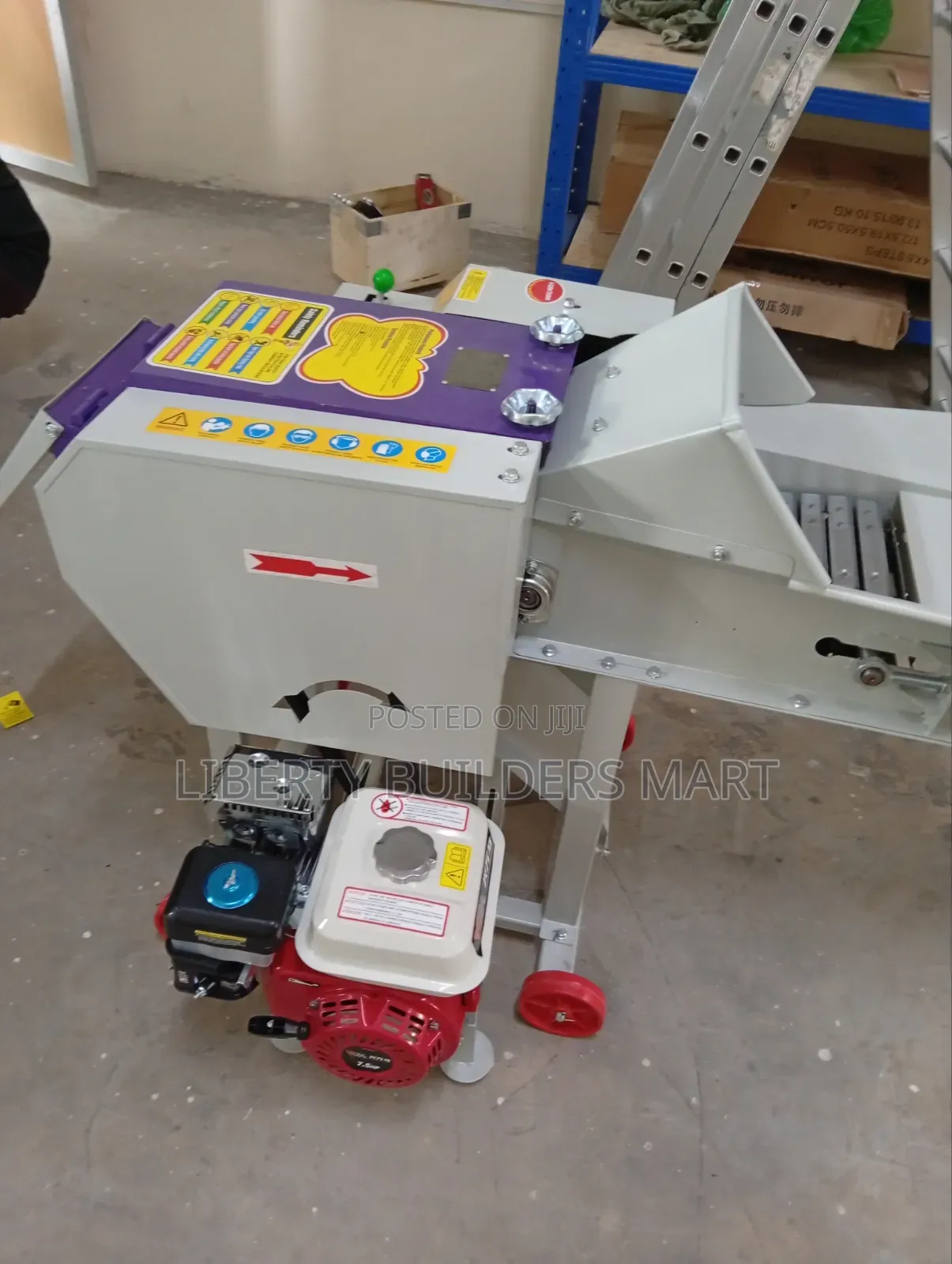 Belt Driven Chaff Cutter