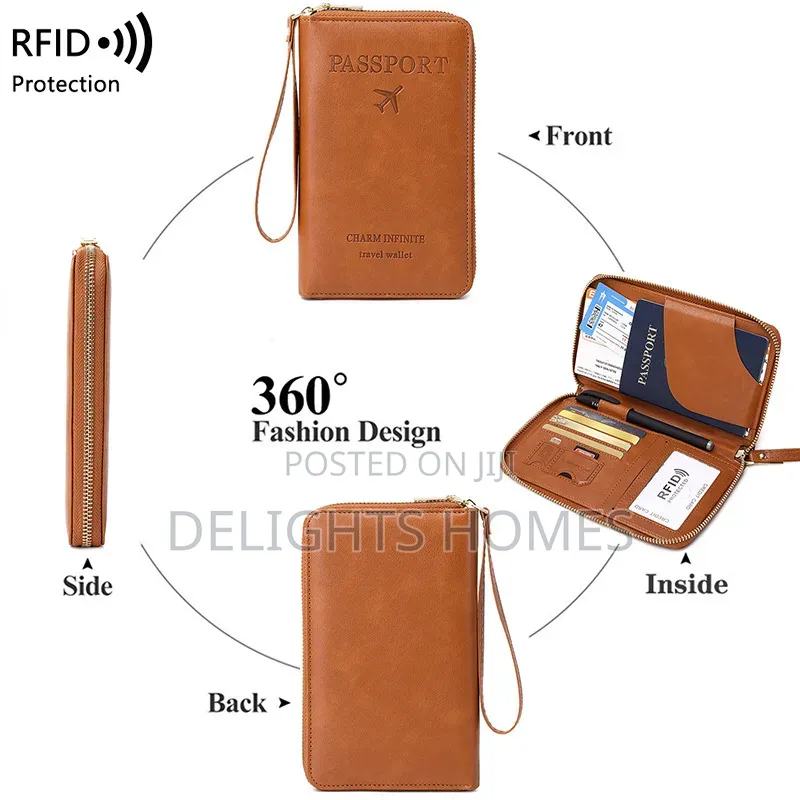 Travel Wallet Passport Protector Case_re