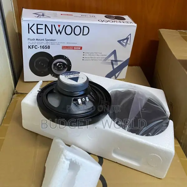 . Kenwood KFC-1658 Full Range Audio Speakers – Powerful 500w Car Sound