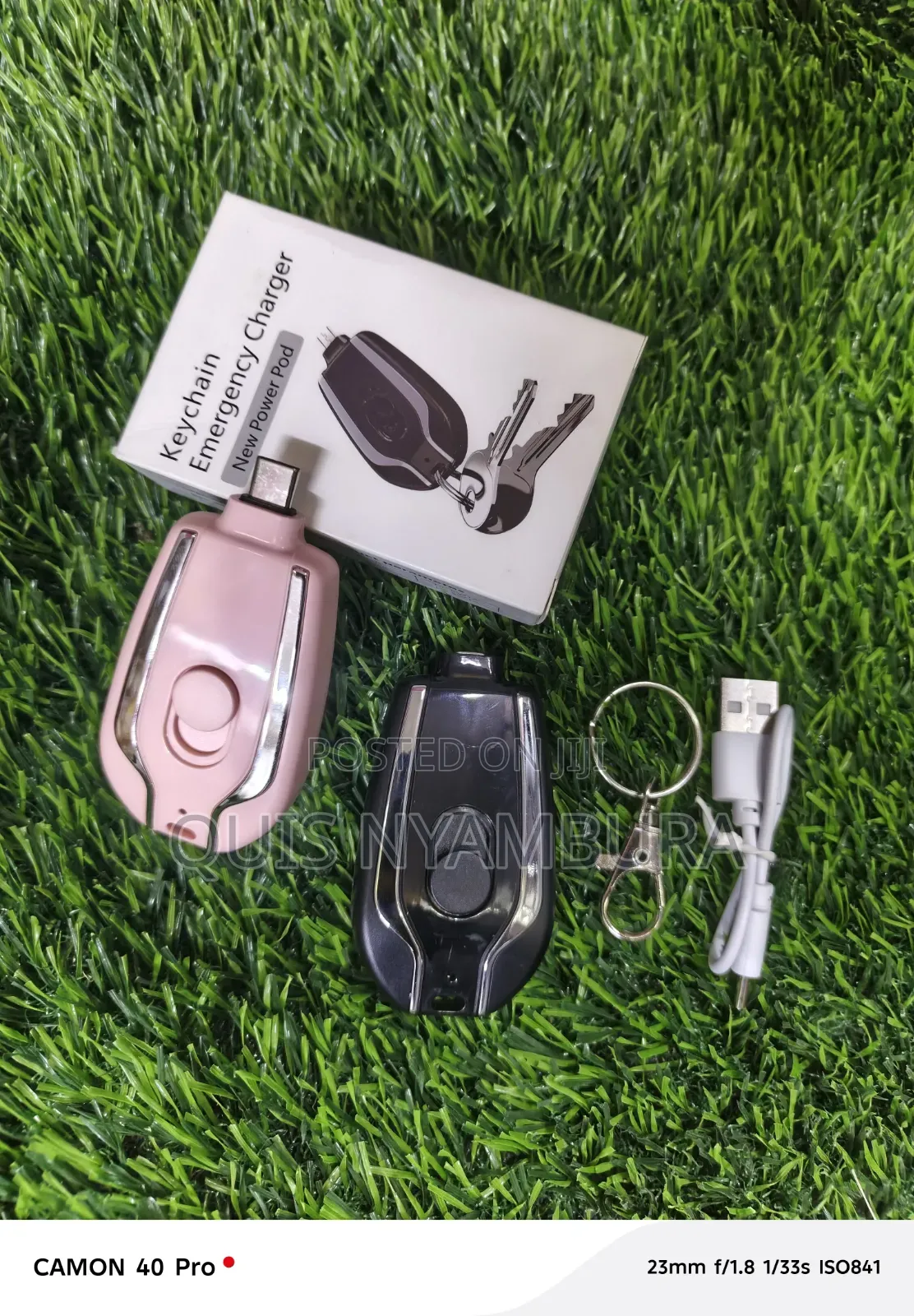 Portable Keychain Power Bank, iPhone, Type C and Normal Available