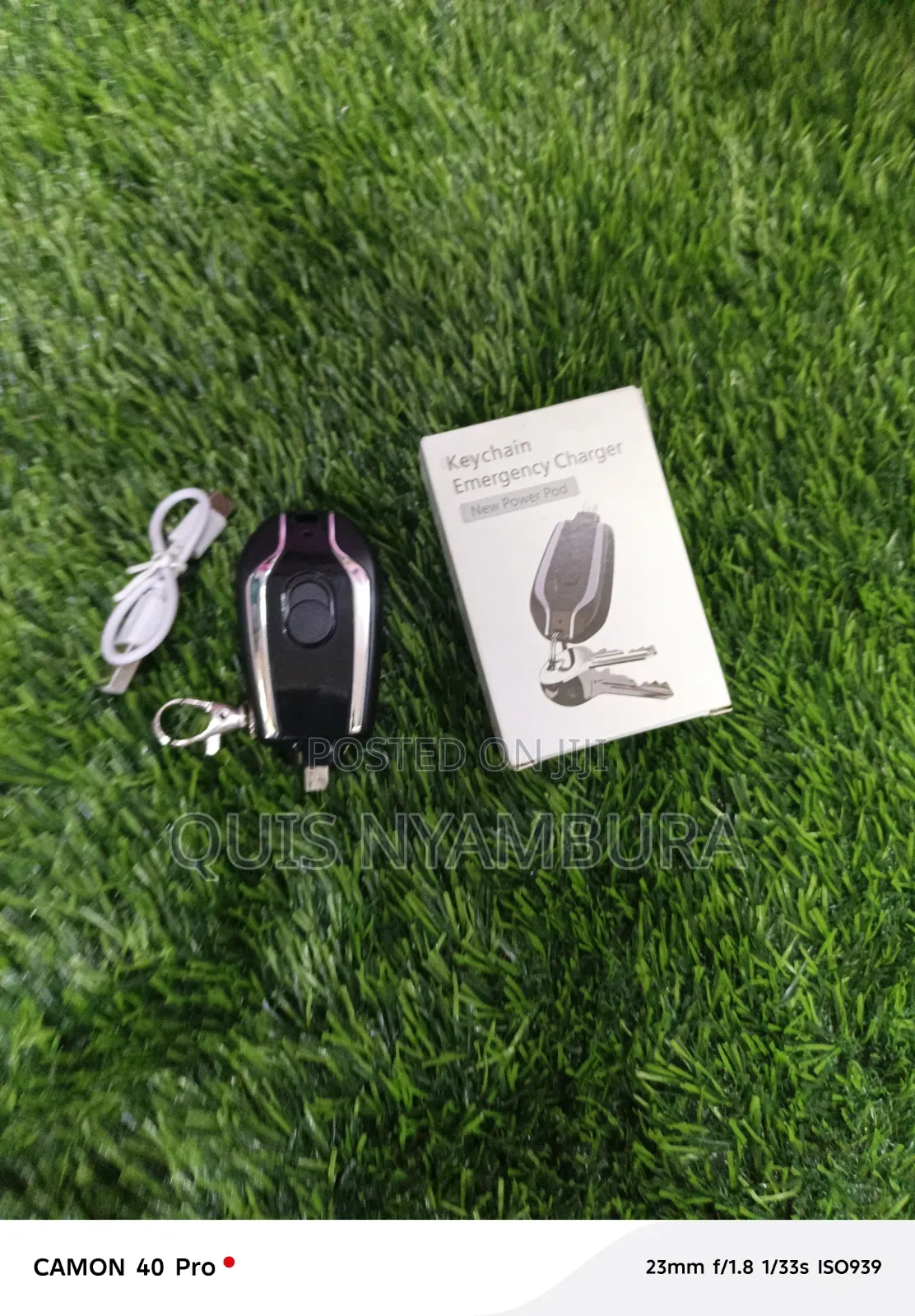 Portable Keychain Power Bank, iPhone, Type C and Normal Available