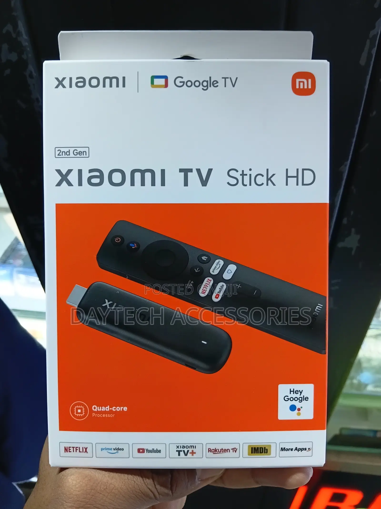 This Is a Xiaomi Tv Stick Hd (2nd Gen) Streaming Device for Tvs.