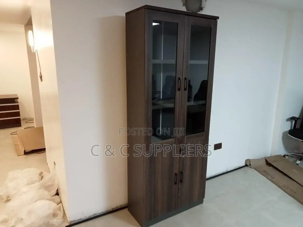2-Door Wooden Executive Cabinet