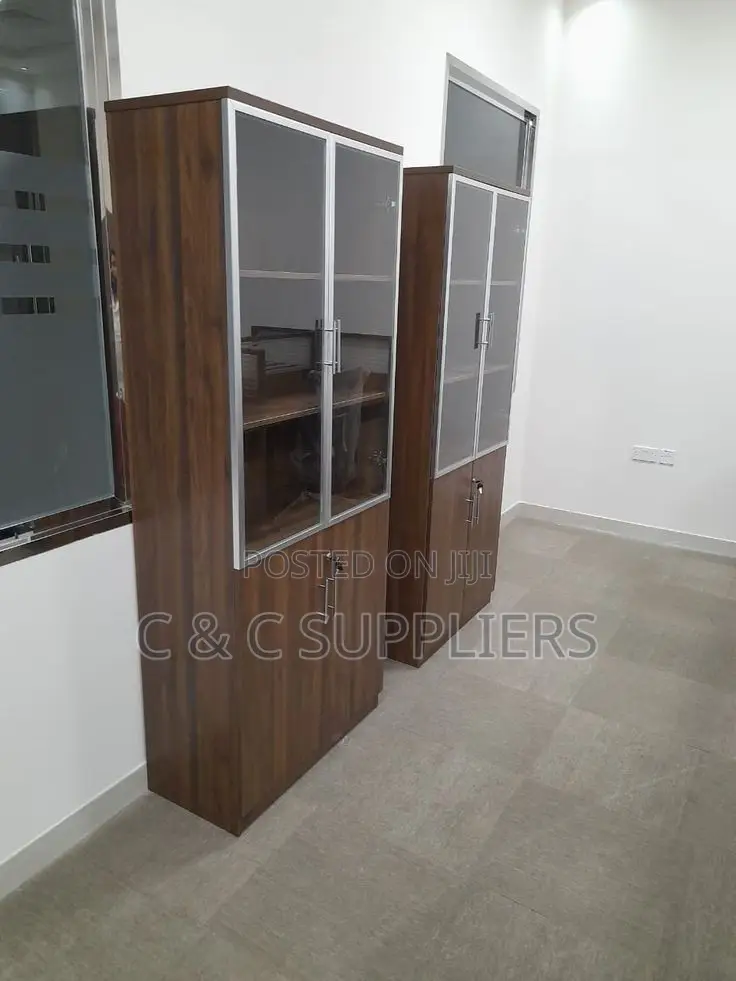 2-Door Wooden Executive Cabinet