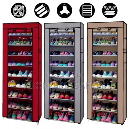 Singlerow Zipper Shoe Cabinet