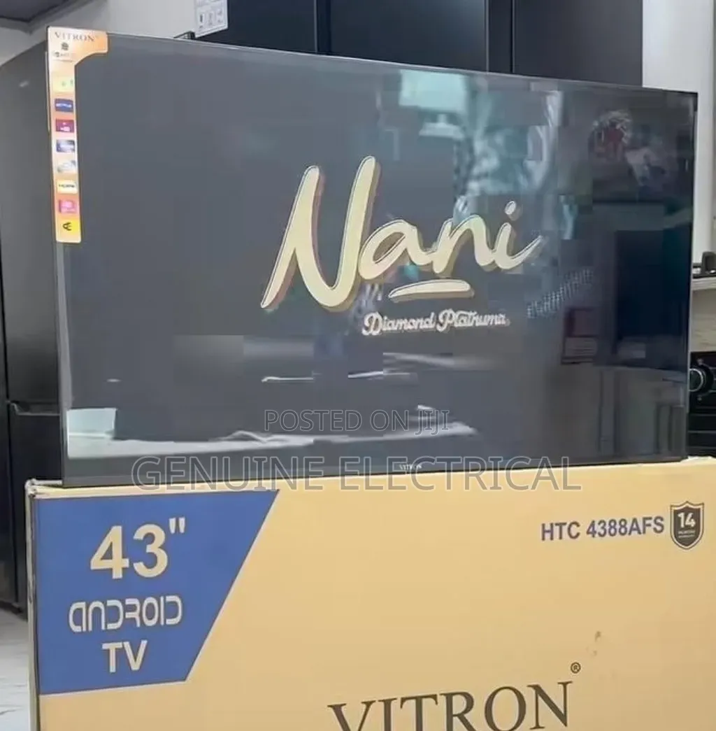 Vitron 43 Inch Frameless Smart Android Tv HTC/43