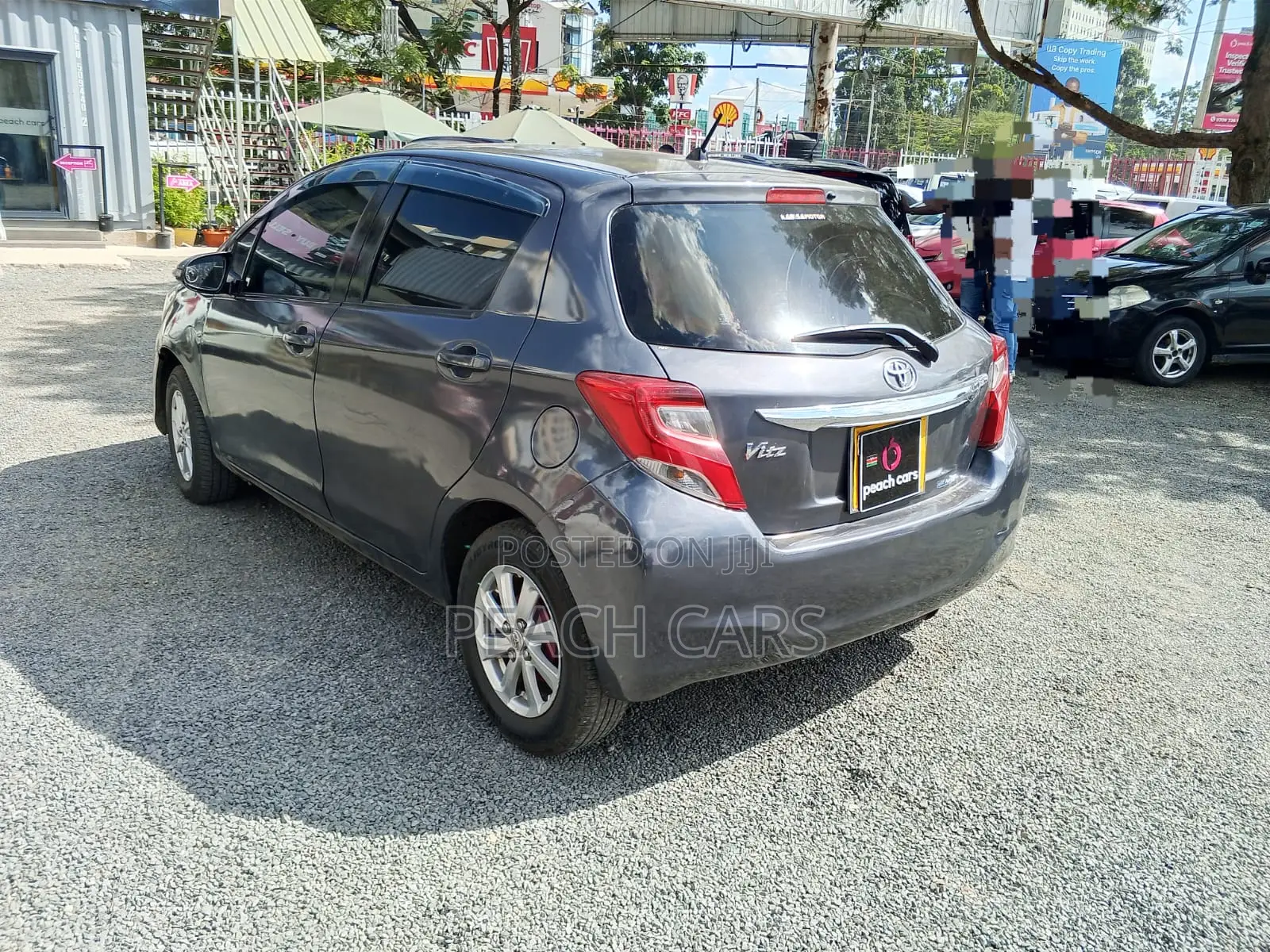 Toyota Vitz 2015 Gray
