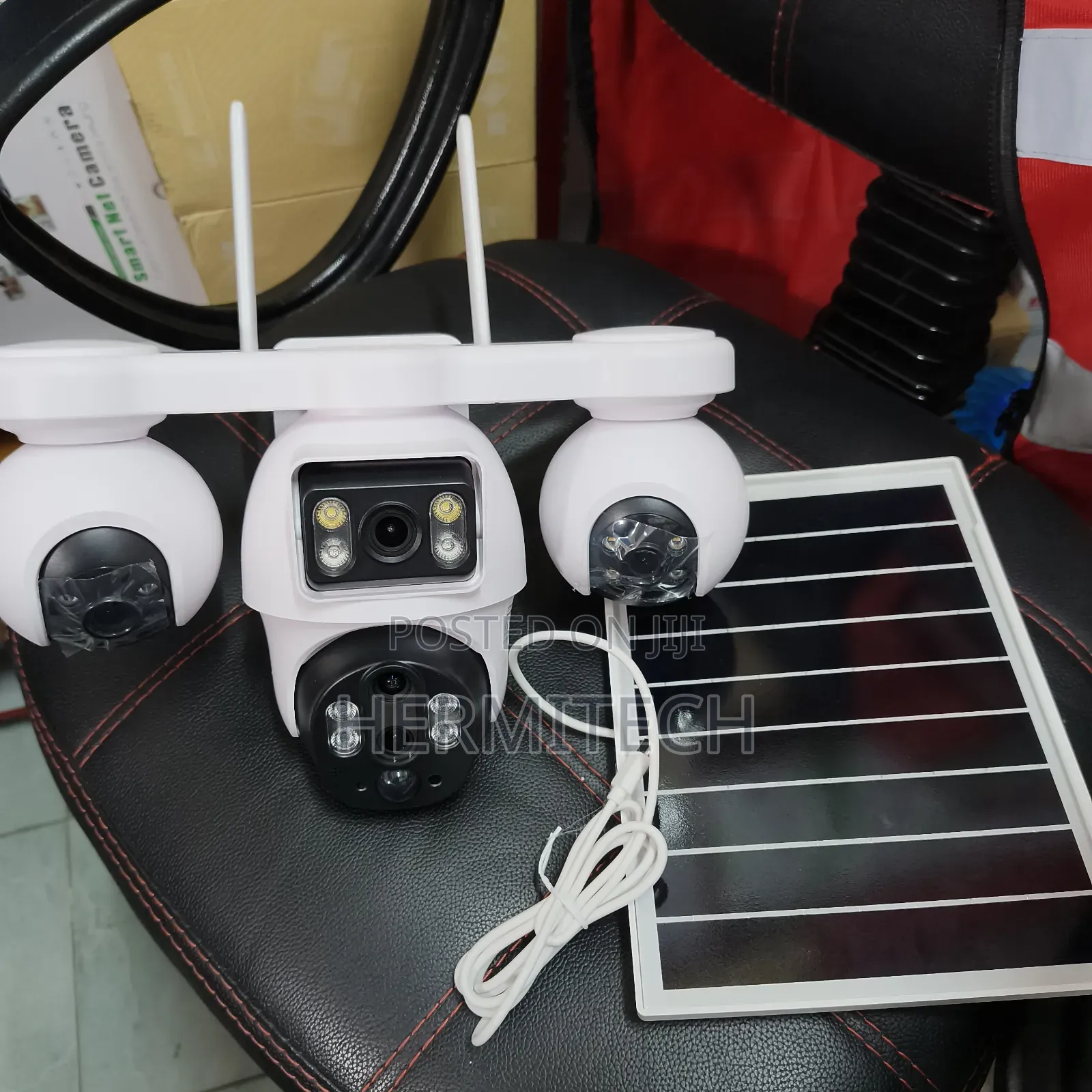 5lens V380max Outdoor Solar CCTV Camera for Security Purposes